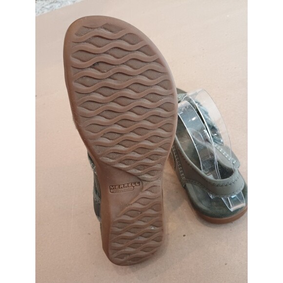 Merrell Sandal Sz 8  District Muri Lattice Green Strappy Hiking Outdoor Women's - Picture 8 of 9